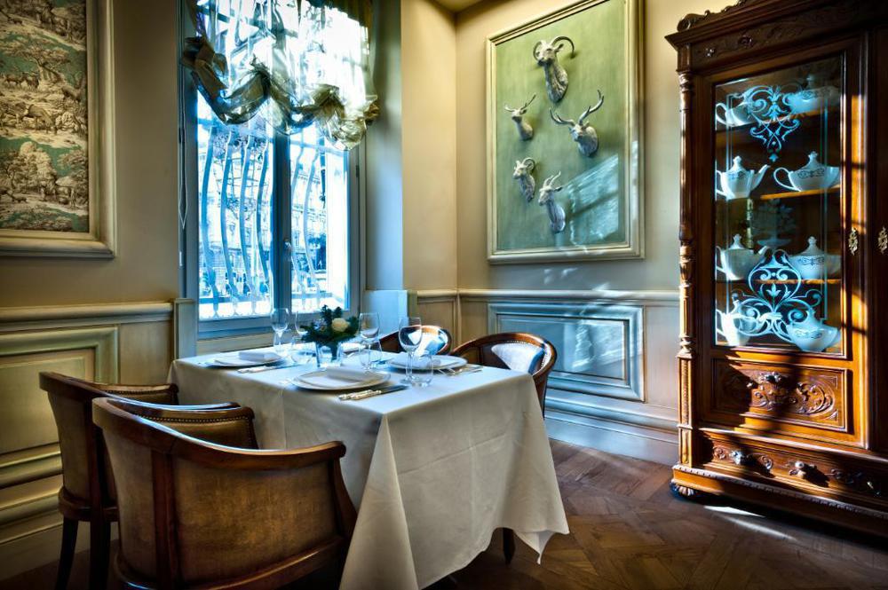 Chateau Monfort - Relais & Chateaux Milano Ristorante foto Interior of the restaurant